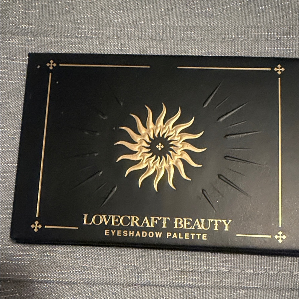Gold and Brown Eyeshadow Palette